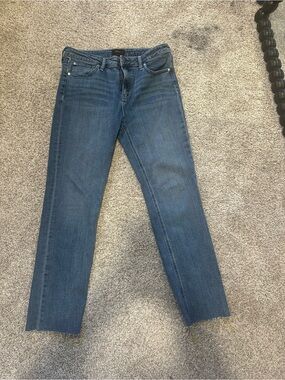 Quince Women's Blue Straight Leg Jeans